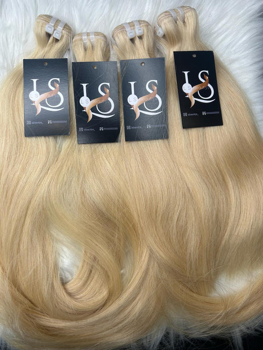 Straight Hair Blonde 613